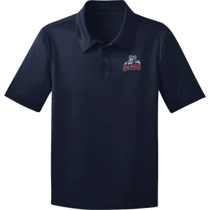 Hartford Jr. Wolfpack Youth Silk Touch Performance Polo