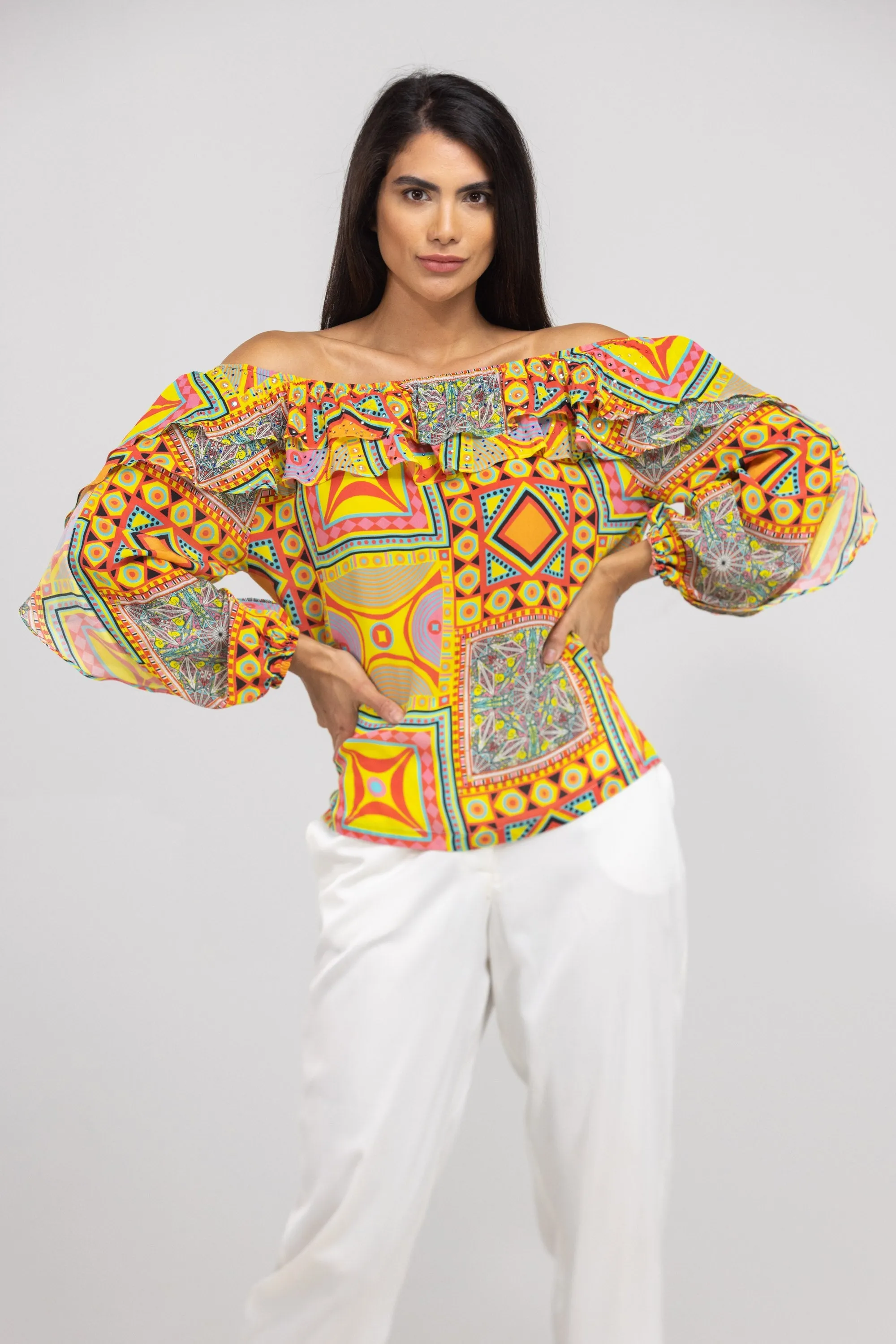 HOBART - FLAMENCO TOP