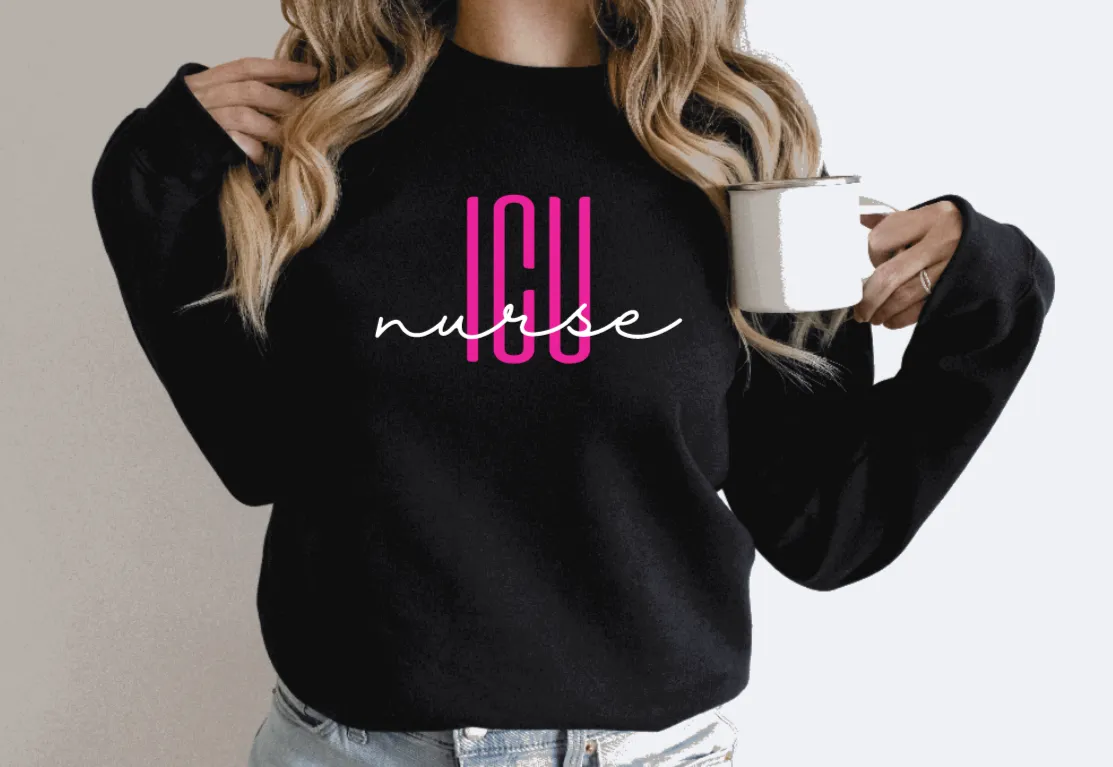 ICU Nurse Shirt / RN Shirt / Nursing School tee / ICU Tank / Nurse Gift / Nursing School Grad