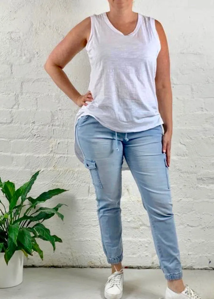 Joey Joggers || Light Blue