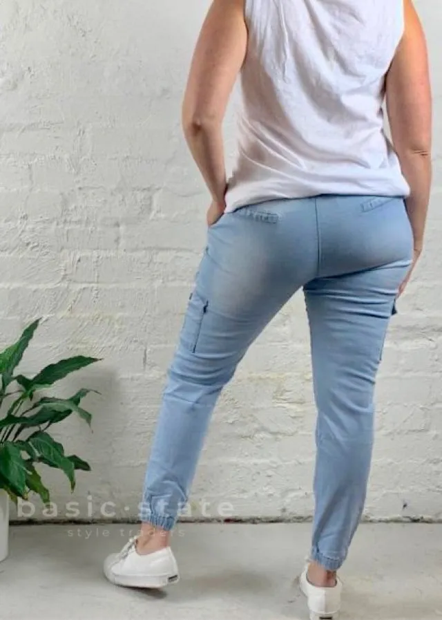 Joey Joggers || Light Blue