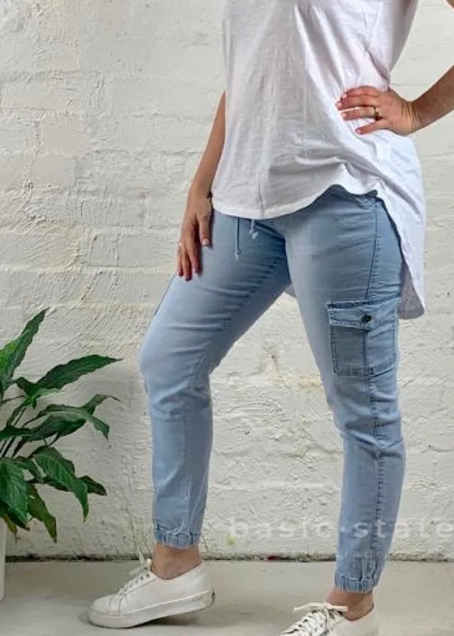 Joey Joggers || Light Blue