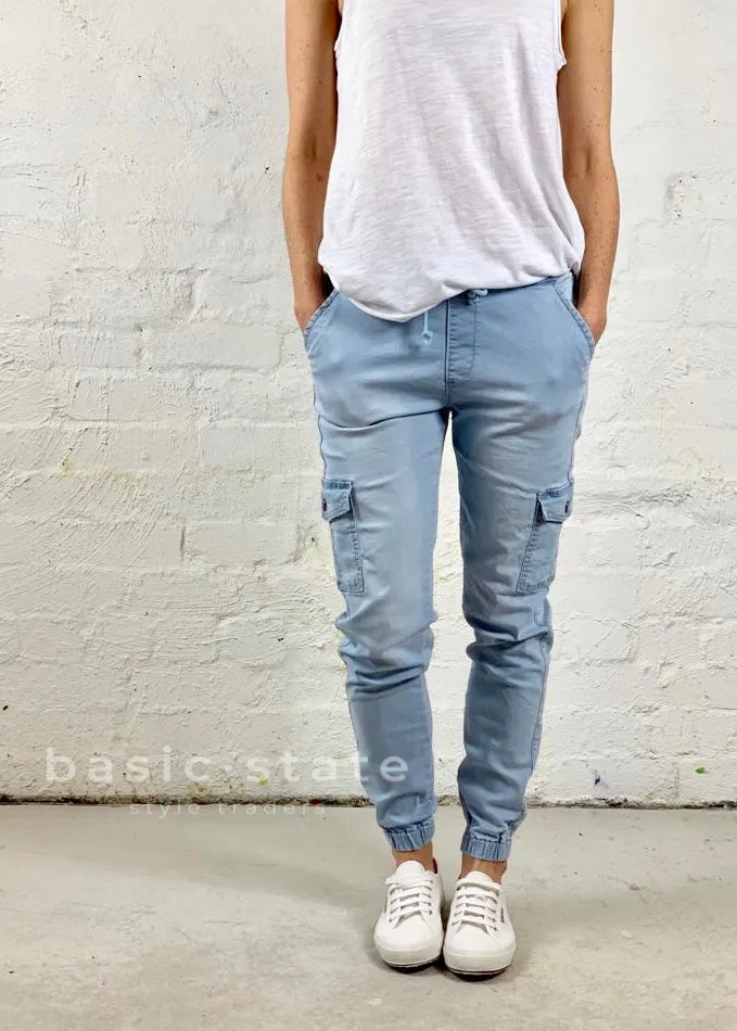 Joey Joggers || Light Blue