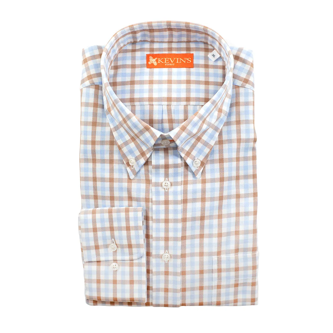 Kevin's Finest 100% Cotton Tattersall Shirt