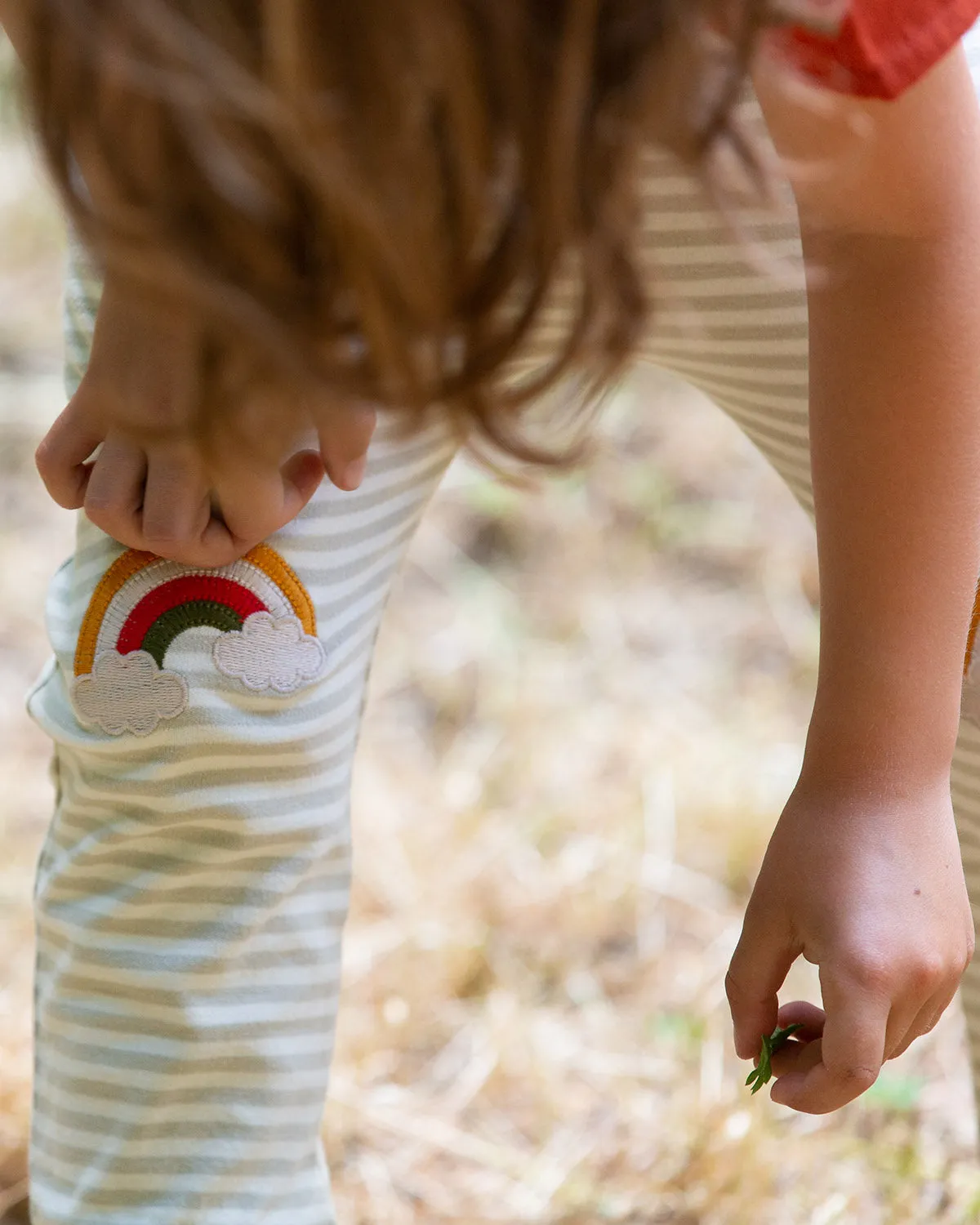 LGR Rainbow Striped Knee Patch Joggers
