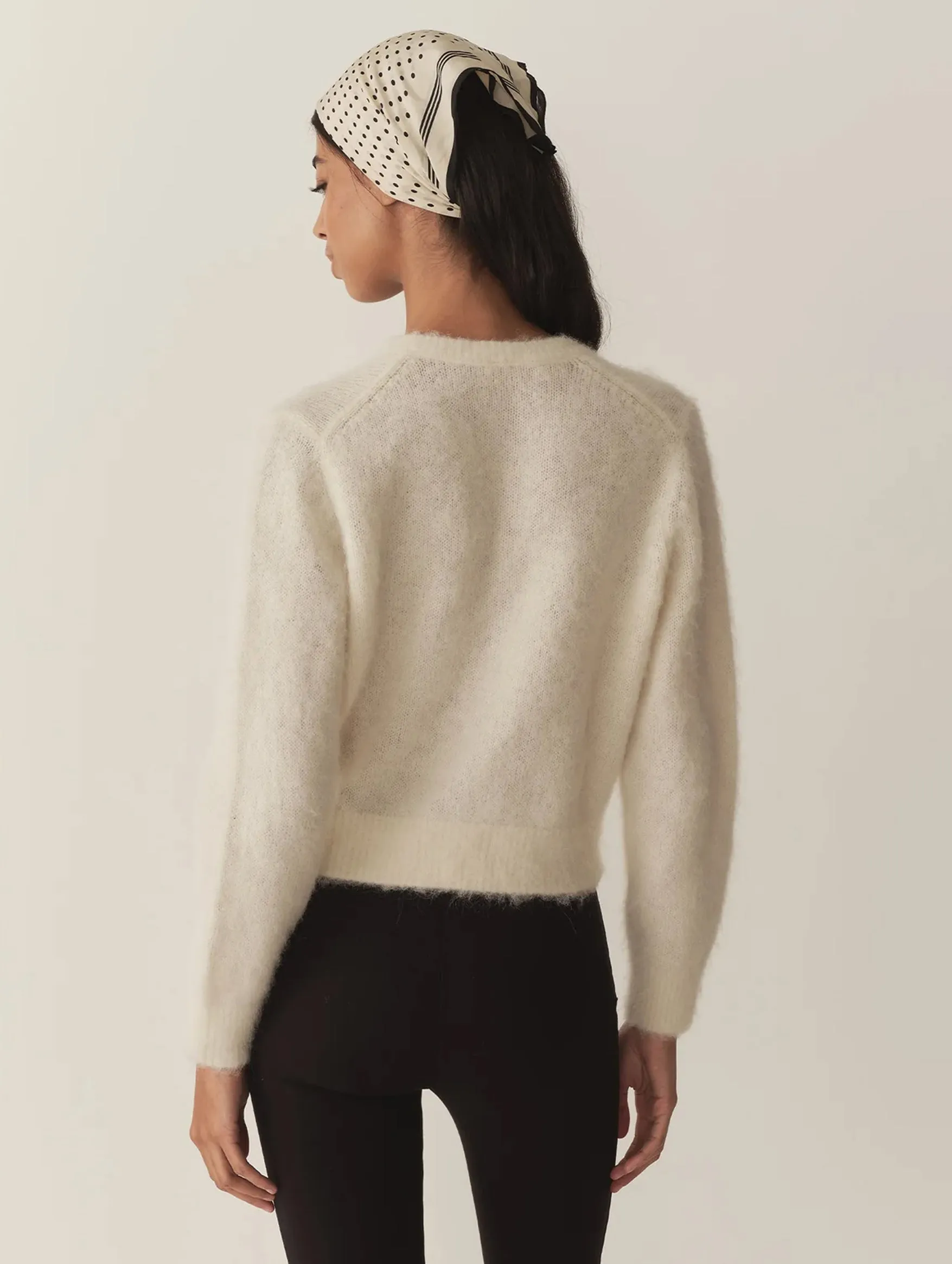 Lillette Cardigan in Sea Salt