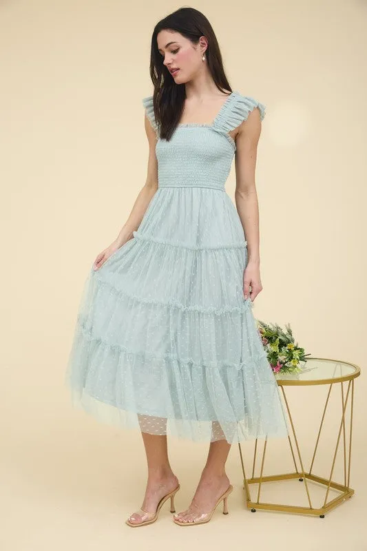 Lily's Tulle Midi Dress