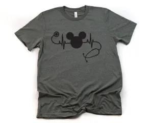 Mickey Doctor t shirt - Healthcare Worker Disney Shirt - Mickey Stethoscope - Mickey  Nurse Shirt