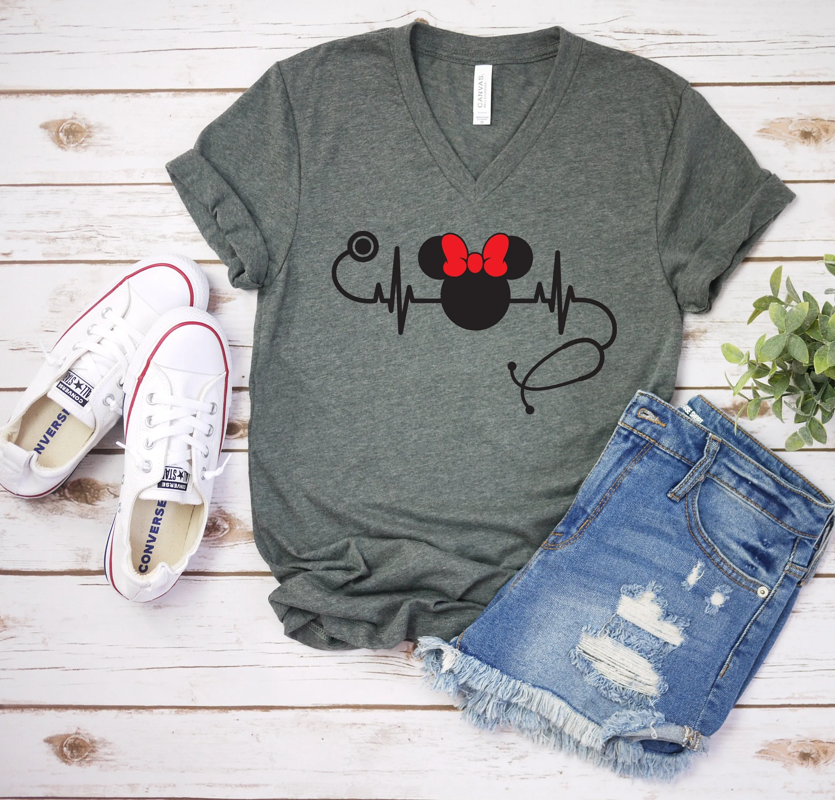 Minnie Nurse t shirt - Minnie Doctor Shirt- Healthcare Worker Disney Shirt - Minnie Stethoscope Shirt
