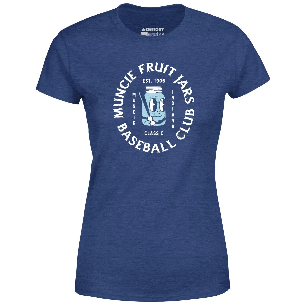 Muncie Fruit Jars - Indiana - Vintage Defunct Baseball Teams - Women's T-Shirt