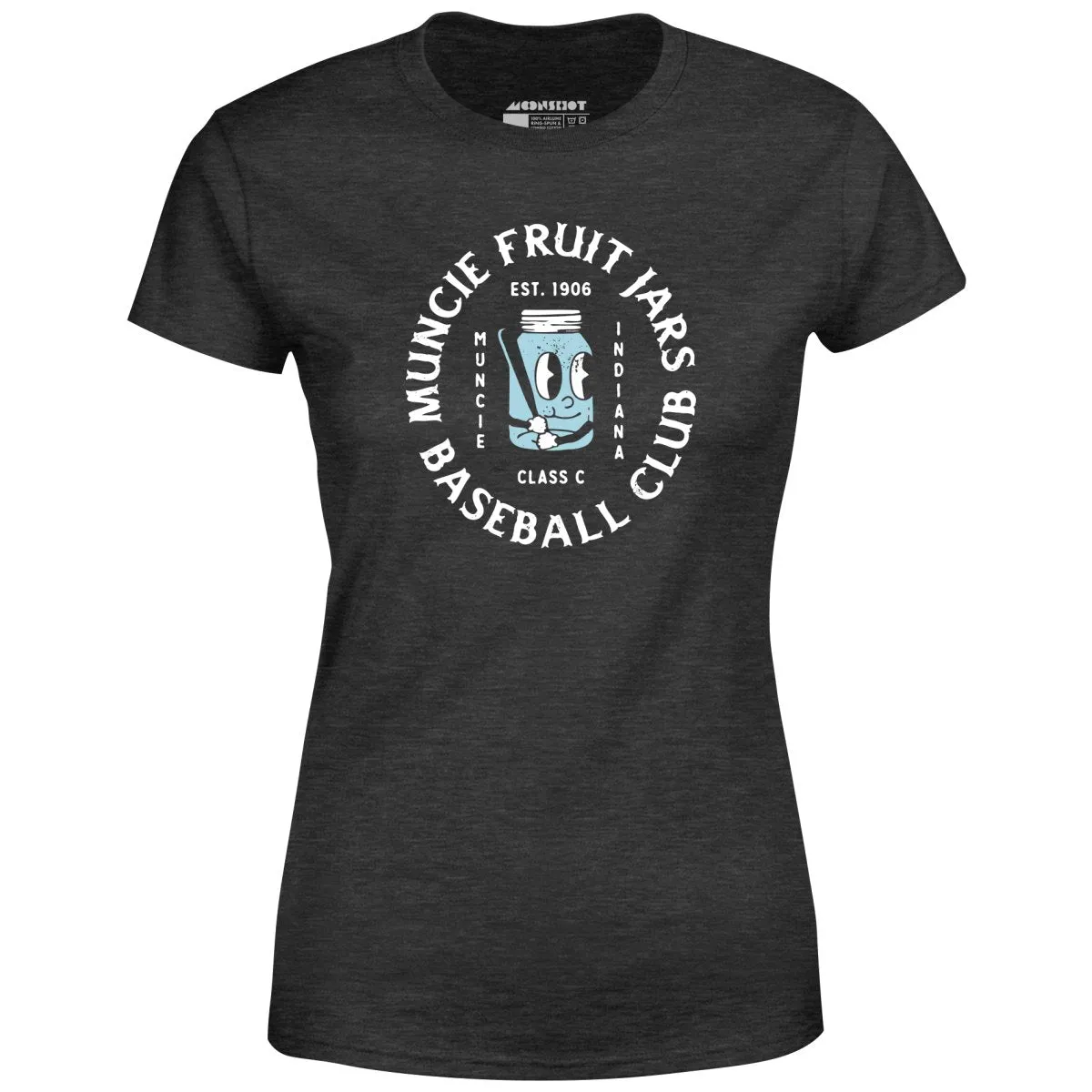 Muncie Fruit Jars - Indiana - Vintage Defunct Baseball Teams - Women's T-Shirt
