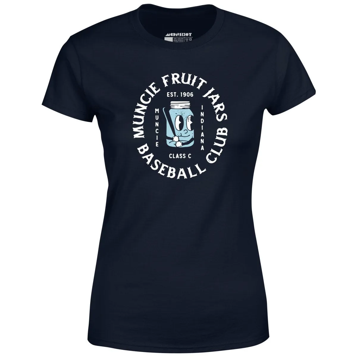 Muncie Fruit Jars - Indiana - Vintage Defunct Baseball Teams - Women's T-Shirt