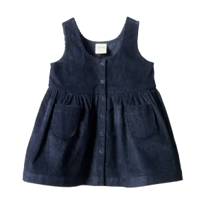 Nature Baby Amelia Pinafore - Navy