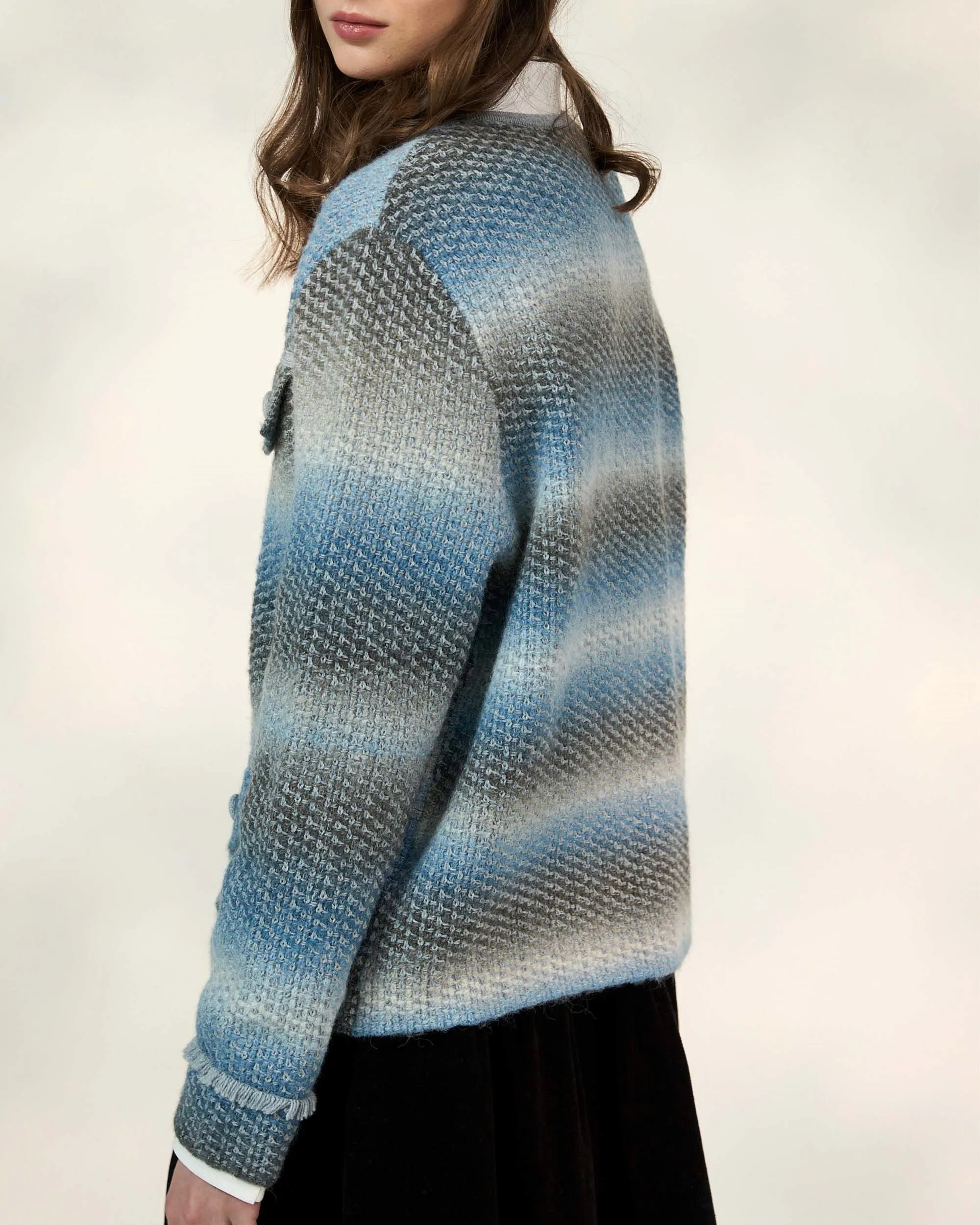 NORAH SUE Gradation Cardigan