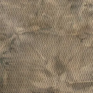 Novelty Fancy Suede - Perforated tie dye - Beige