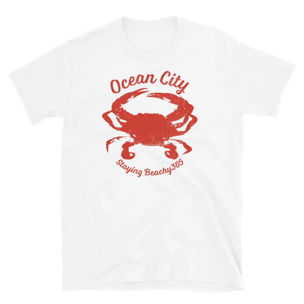Ocean City Vintage Crab Tee
