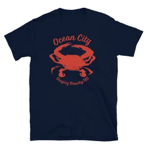 Ocean City Vintage Crab Tee