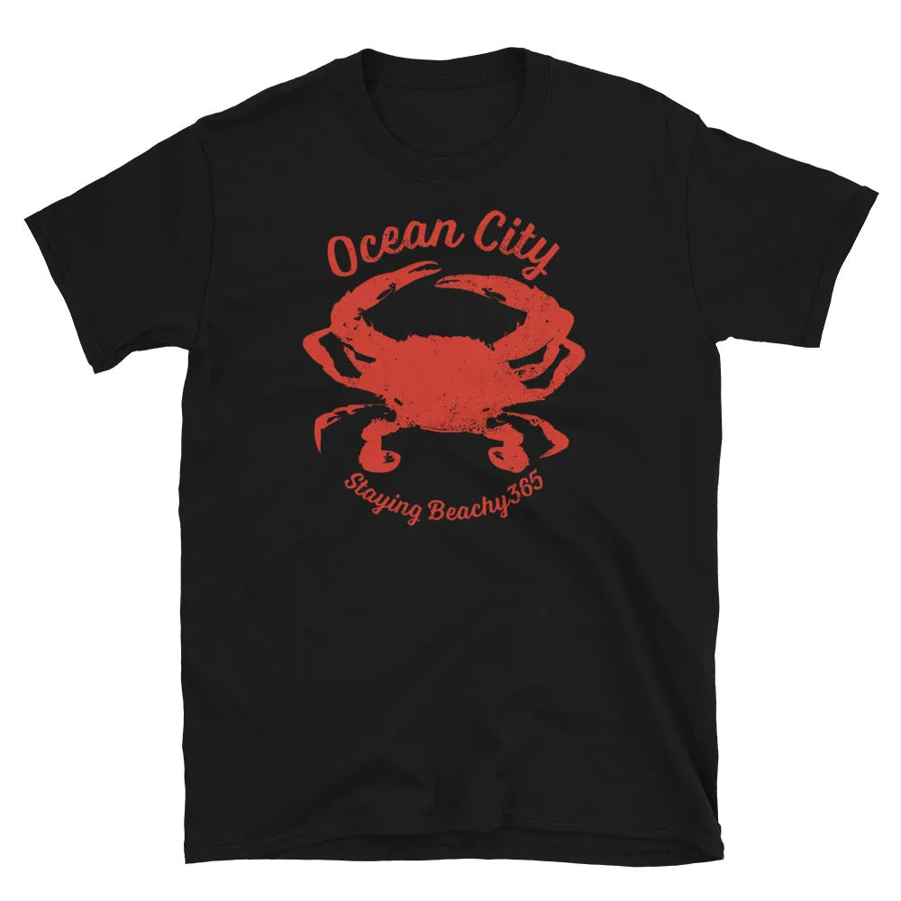 Ocean City Vintage Crab Tee