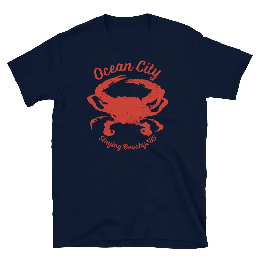 Ocean City Vintage Crab Tee