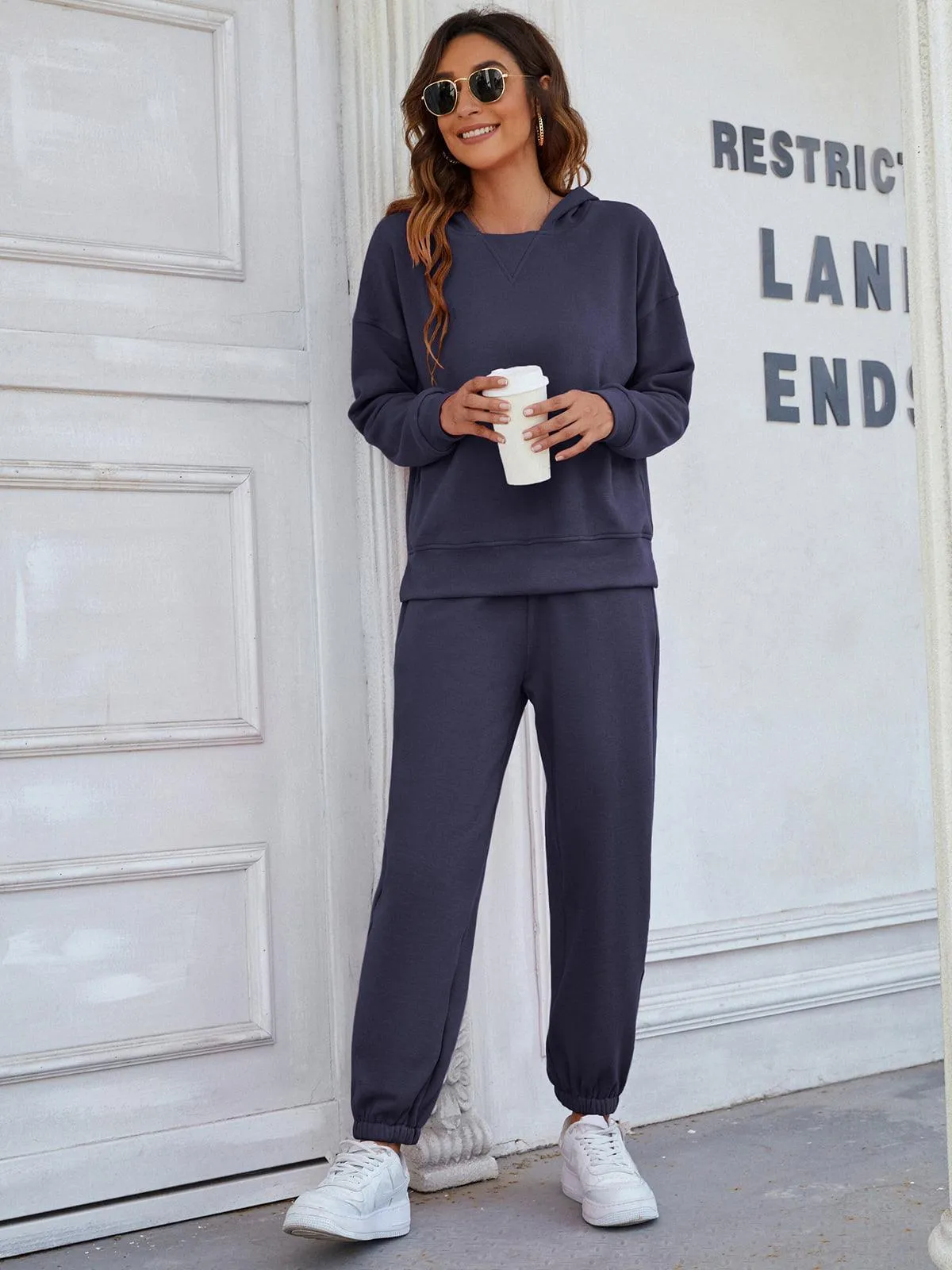 Outdoor Staple Elastic Waist Joggers