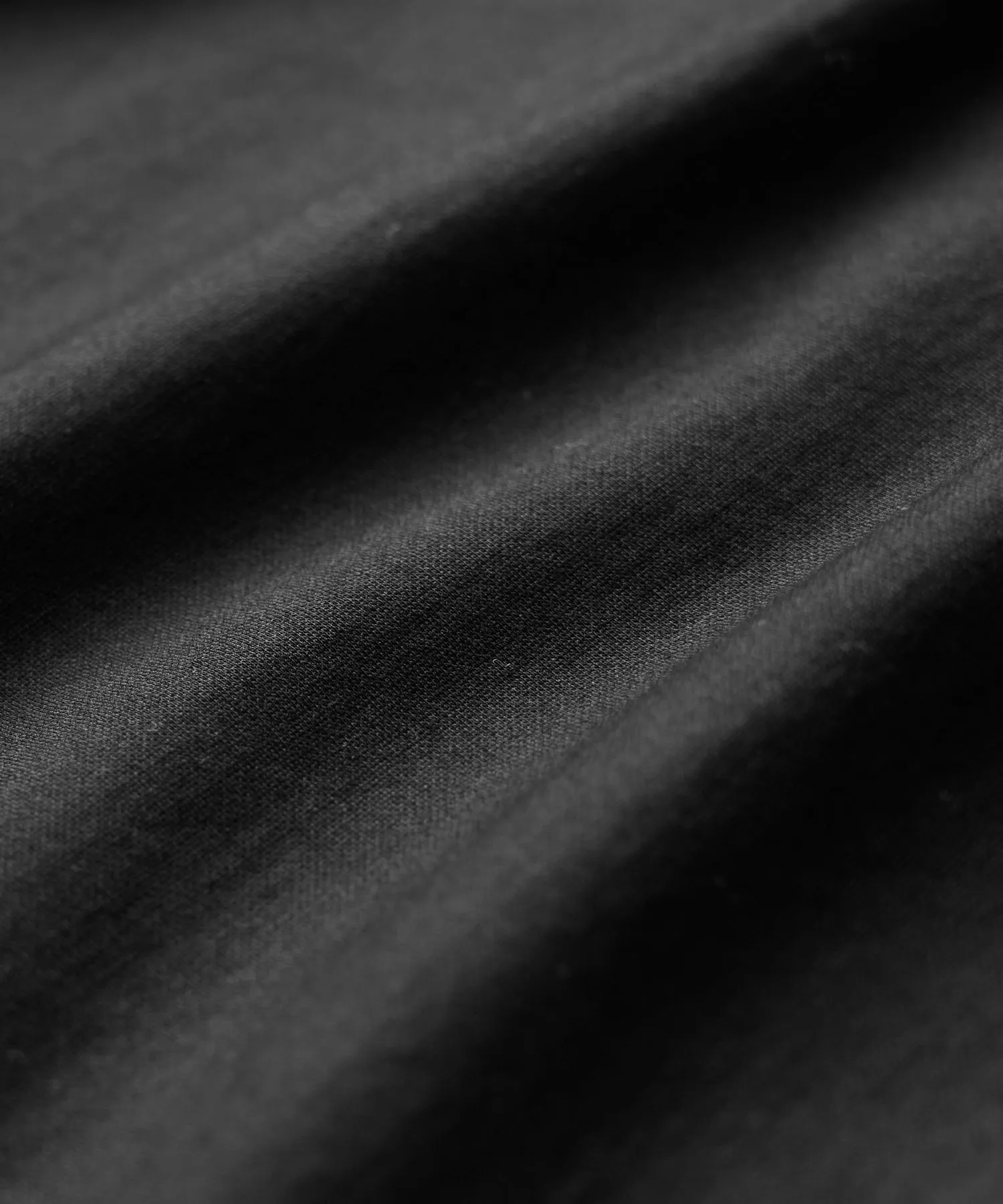 Oversized Luxe Jersey Tee in Black