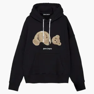 Palm Angels Bear Hoodie Black Multi