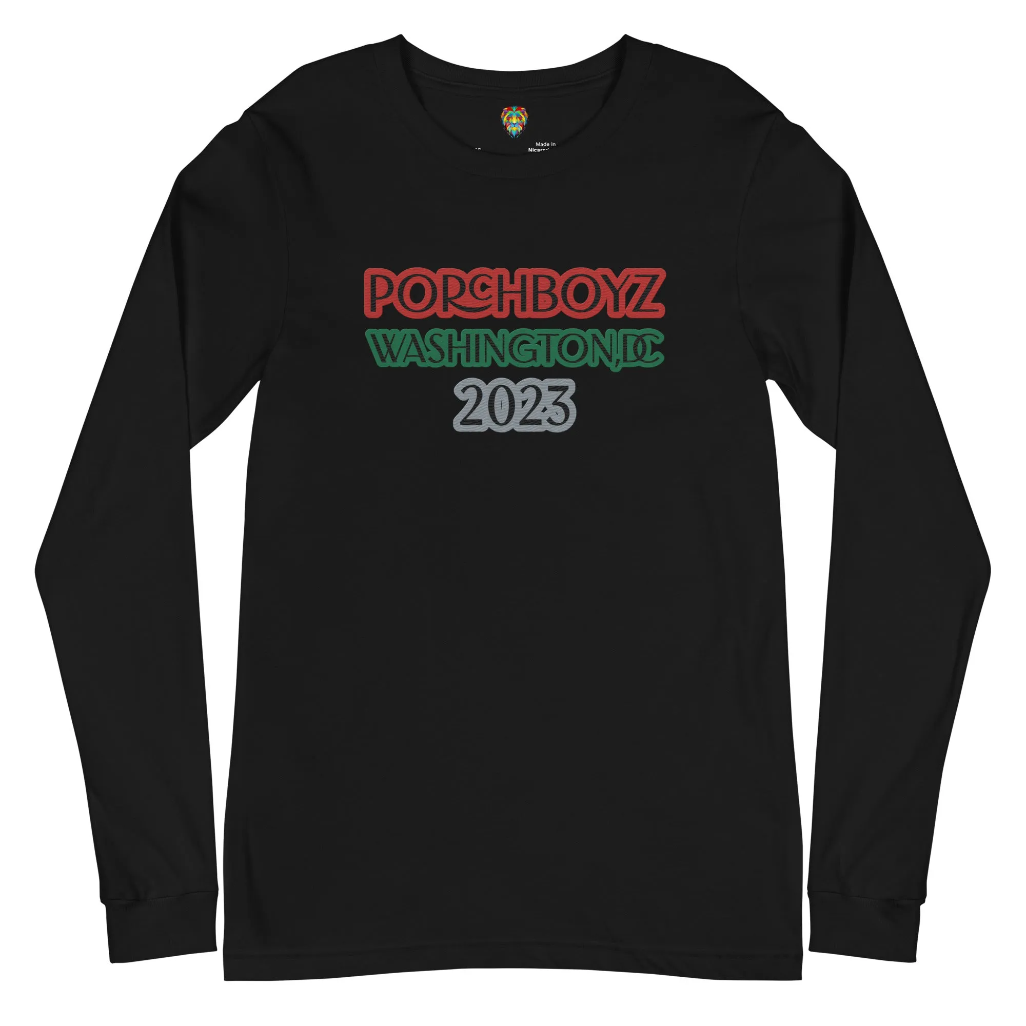 Porchboyz "2023"  Long Sleeve Tee