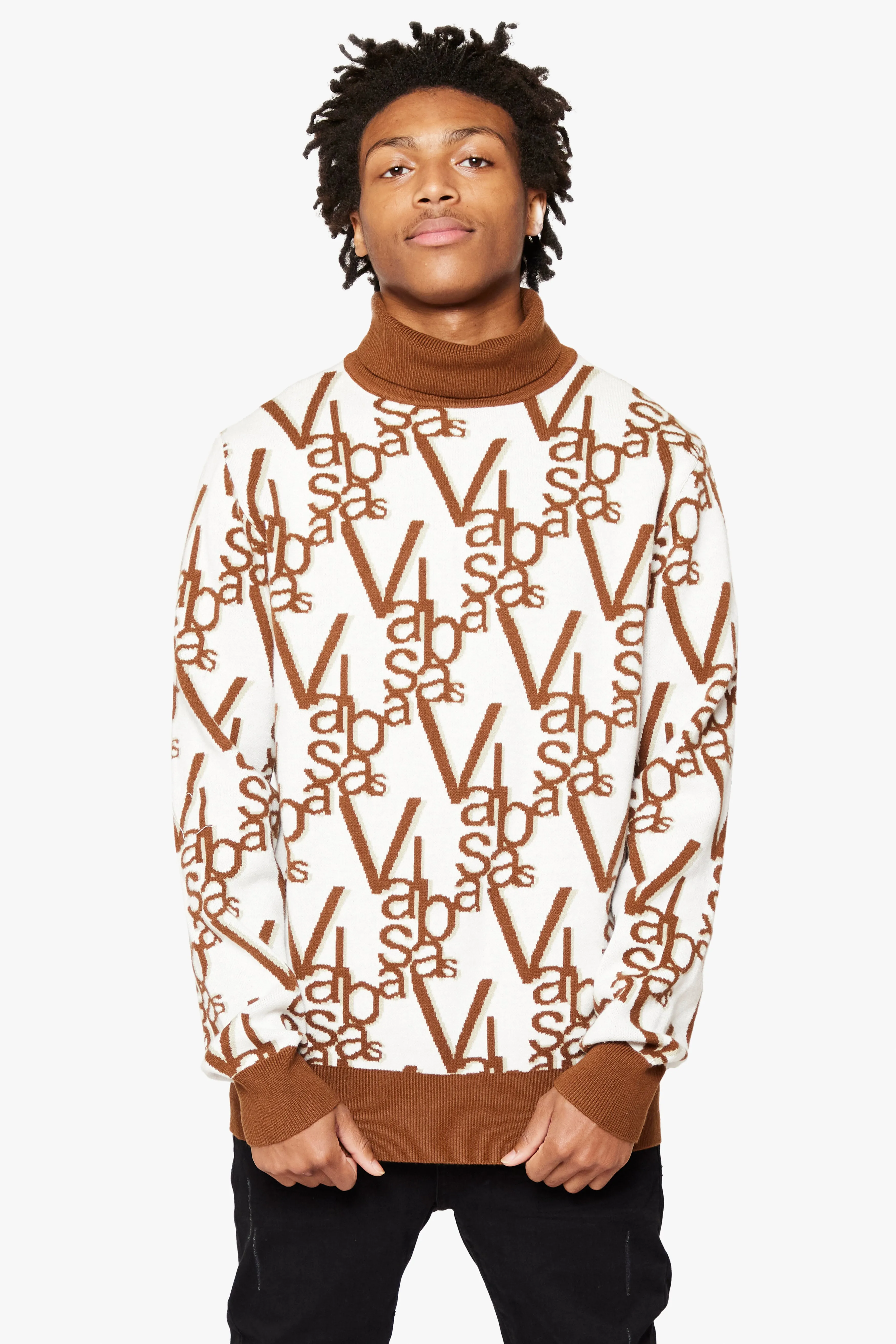 "ELYSIAN" CARAMEL TURTLE NECK