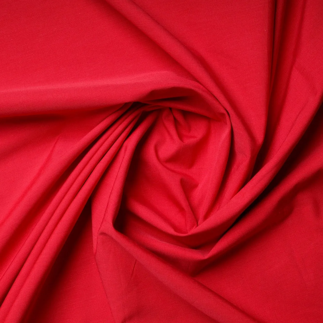 Red Solid Yarn Dyed Cotton Fabric