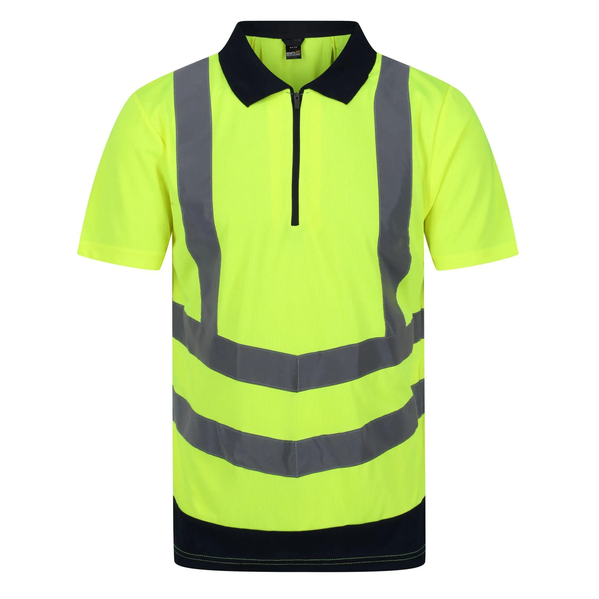 Regatta Professional Mens Hi Vis Pro Reflective Polo Work Shirt - Sale