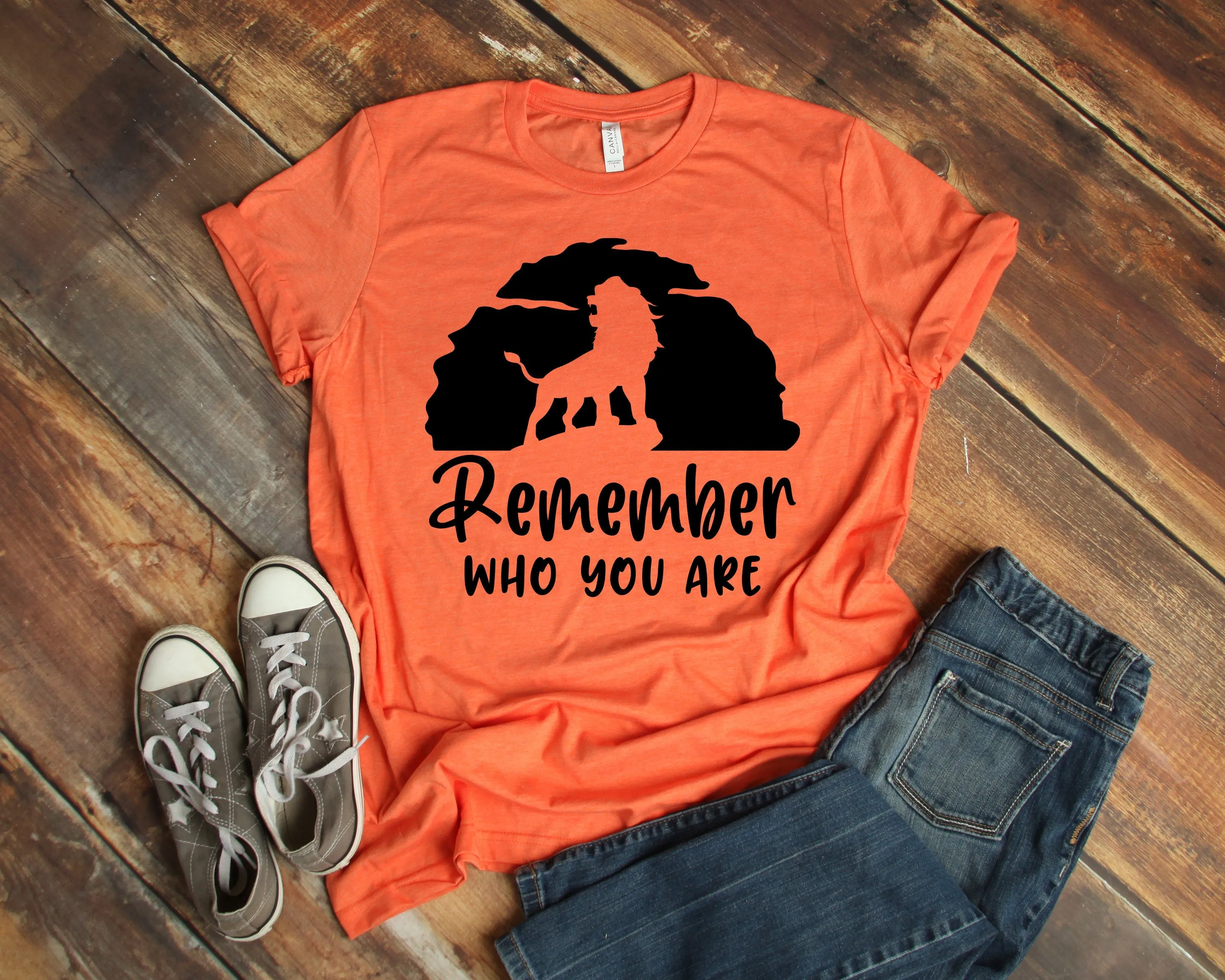 Remember Who You Are - Lion King - Simba - Mufasa - Disney Character Unisex Adult Shirt