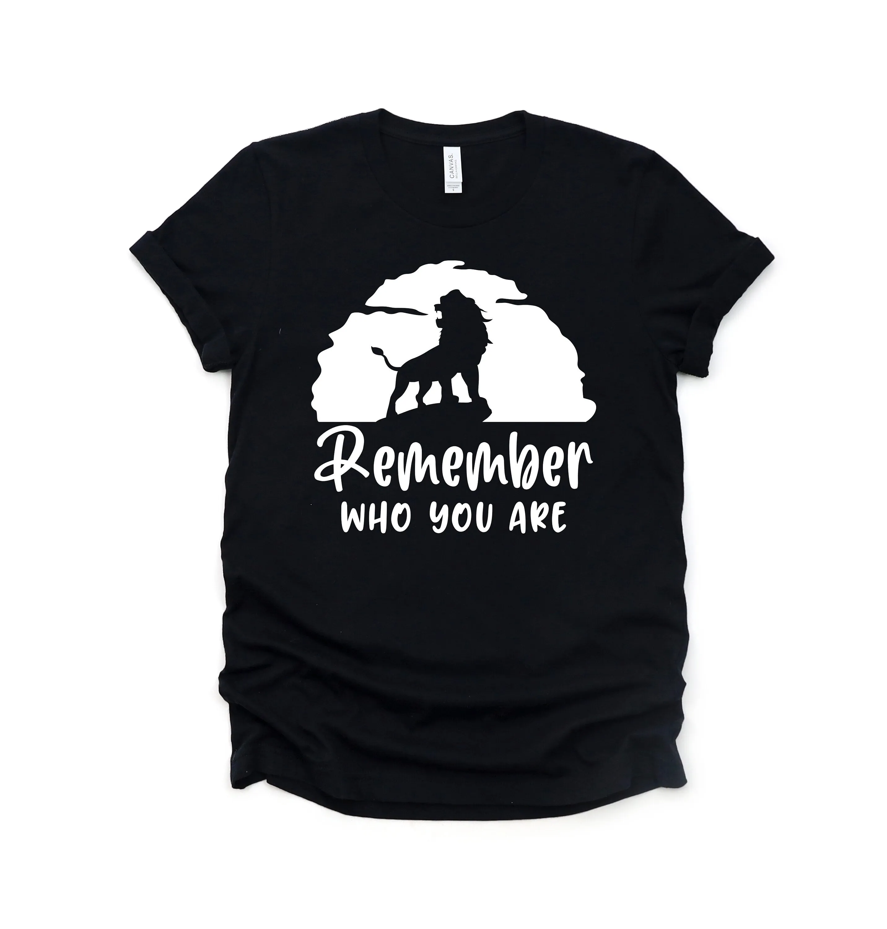 Remember Who You Are - Lion King - Simba - Mufasa - Disney Character Unisex Adult Shirt