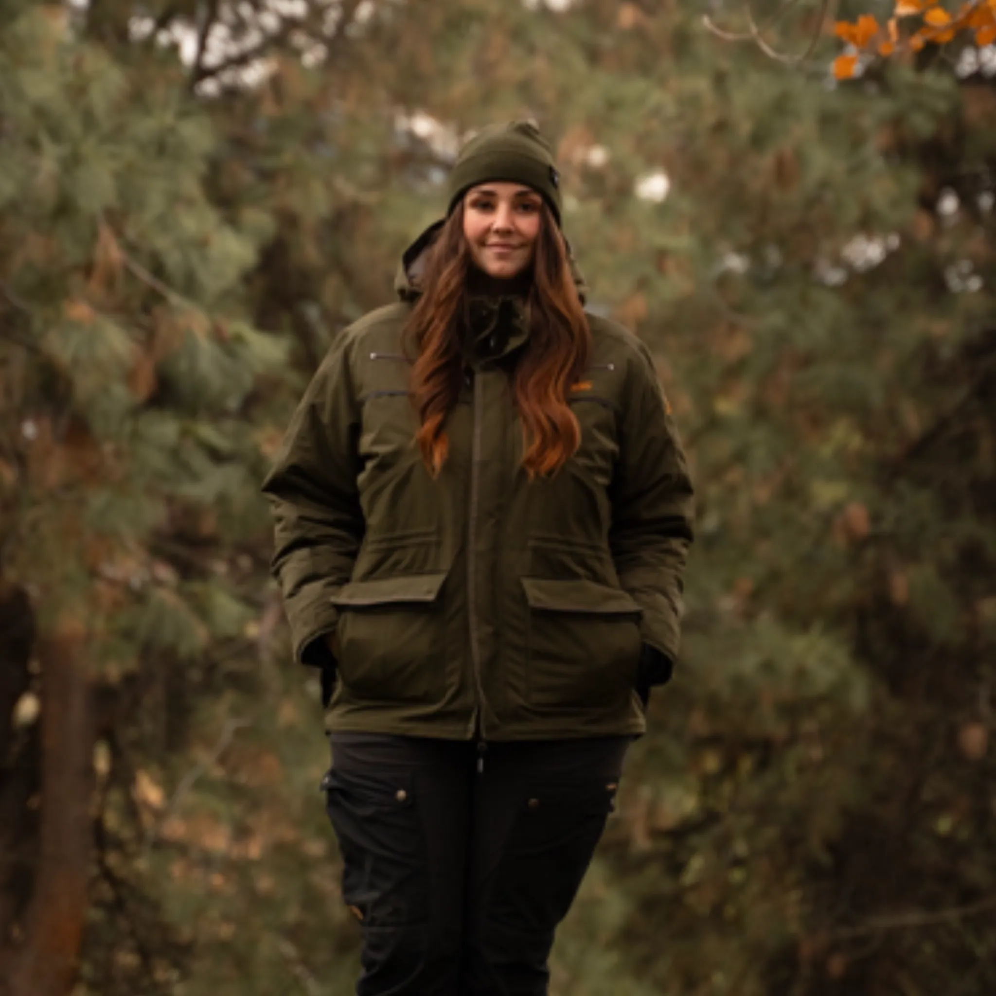 Ruffdog Winter Hat OLIVE SAVE 40%