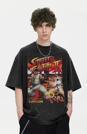 Ryu - Graphic Tee - (Multi Coloured)