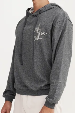 Self Love Club! Long Sleeve Hoodies (Iron)