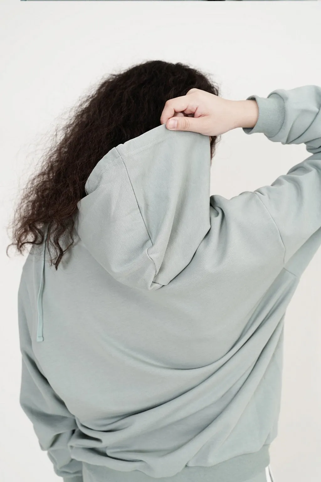 Self Love Club! Long Sleeve Hoodies (Sea Green)