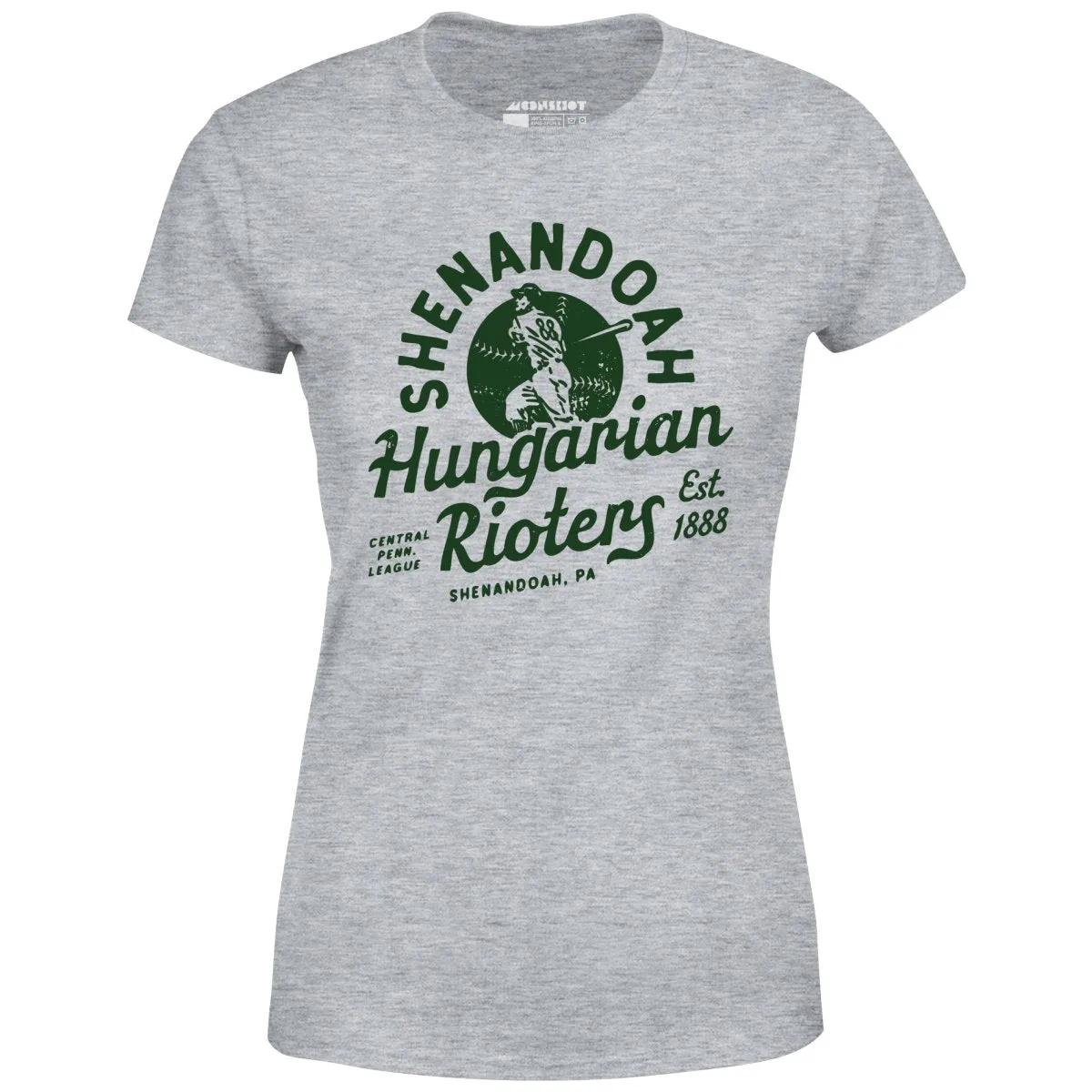 Shenandoah Hungarian Rioters - Pennsylvania - Vintage Defunct Baseball Teams - Women's T-Shirt