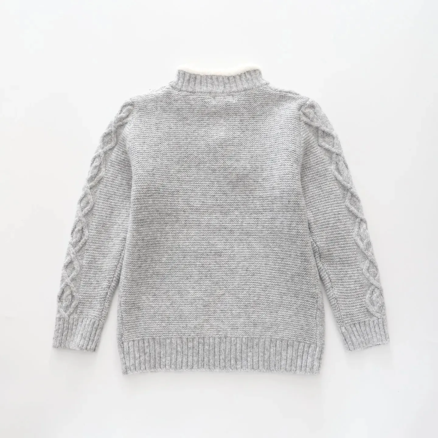 Sherpa Collar, Boys Knit Jumper