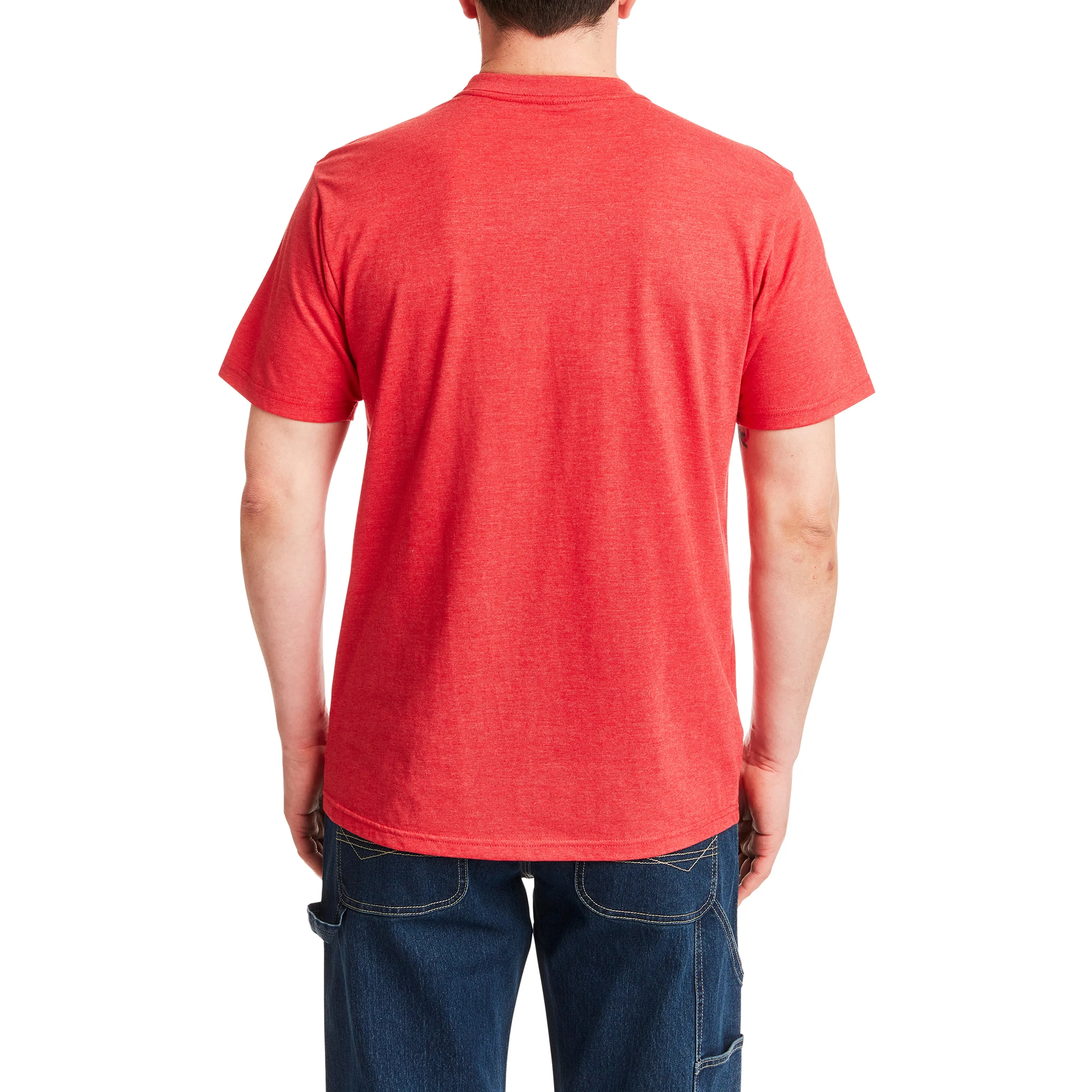 SHORT SLEEVE CREW NECK PATRIOTIC TEE-SHIRT
