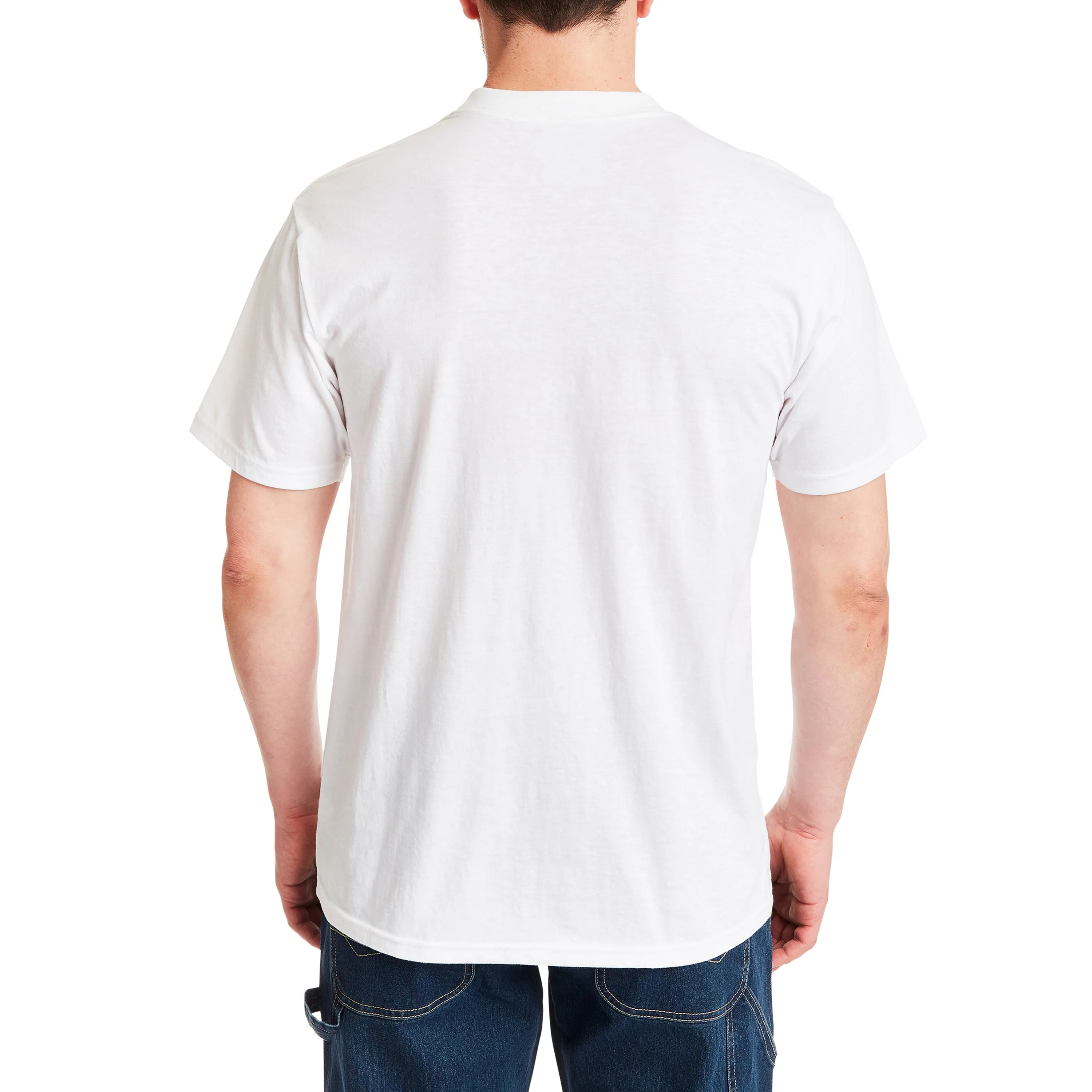SHORT SLEEVE CREW NECK PATRIOTIC TEE-SHIRT
