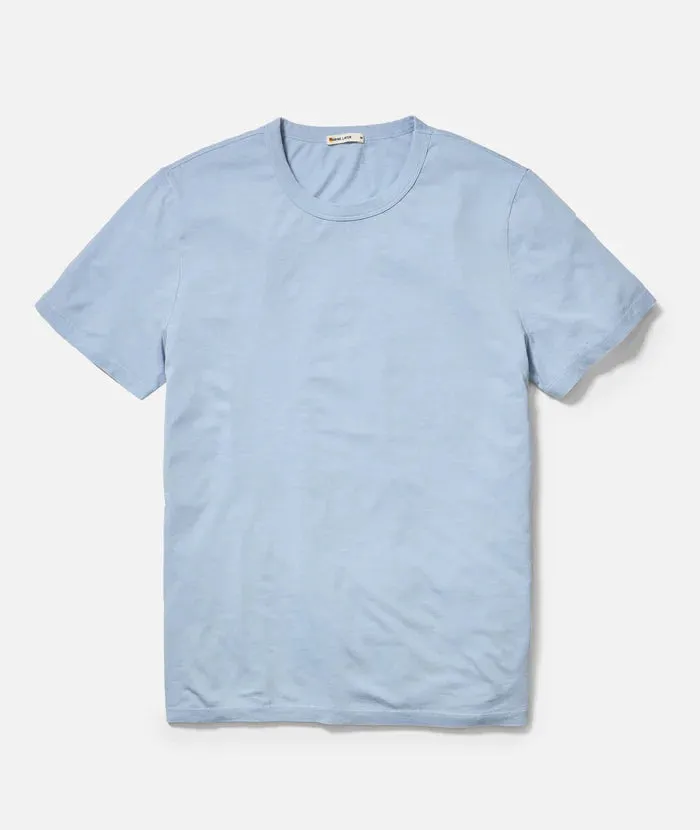 Signature Sea Change Crew Tee - Soft Chambray