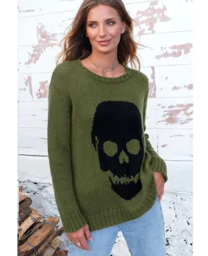 Skull Crew Khaki Black