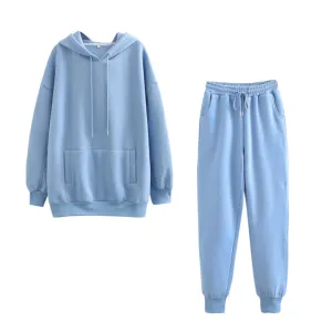 Solid Color Hoodies & Sweatpants