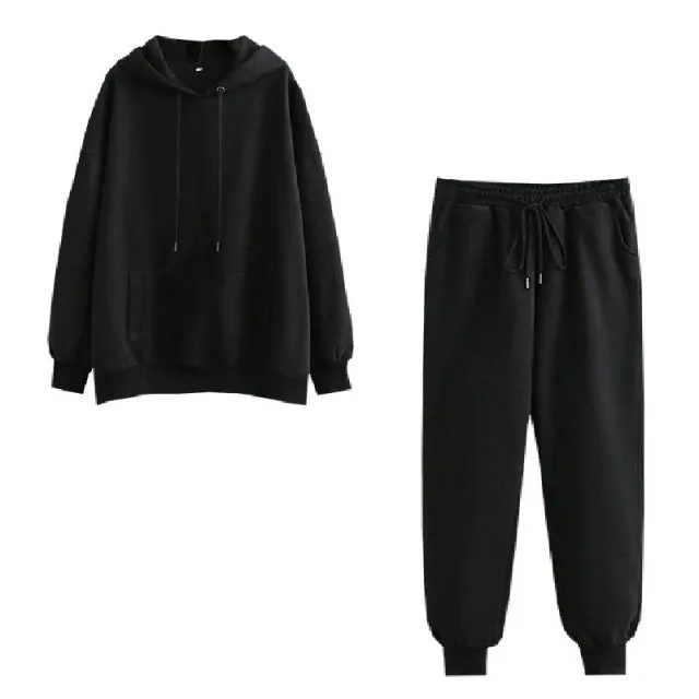 Solid Color Hoodies & Sweatpants