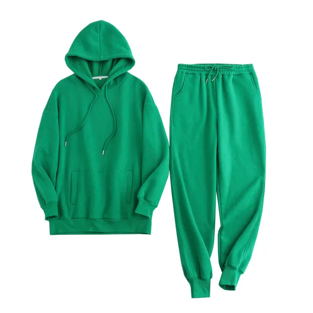 Solid Color Hoodies & Sweatpants