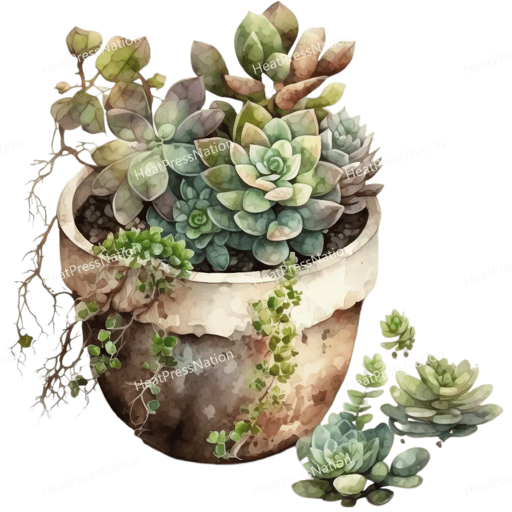 Succulent Assortment Design