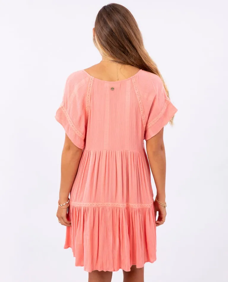 Sweet Mornings Dress - Dusty Rose