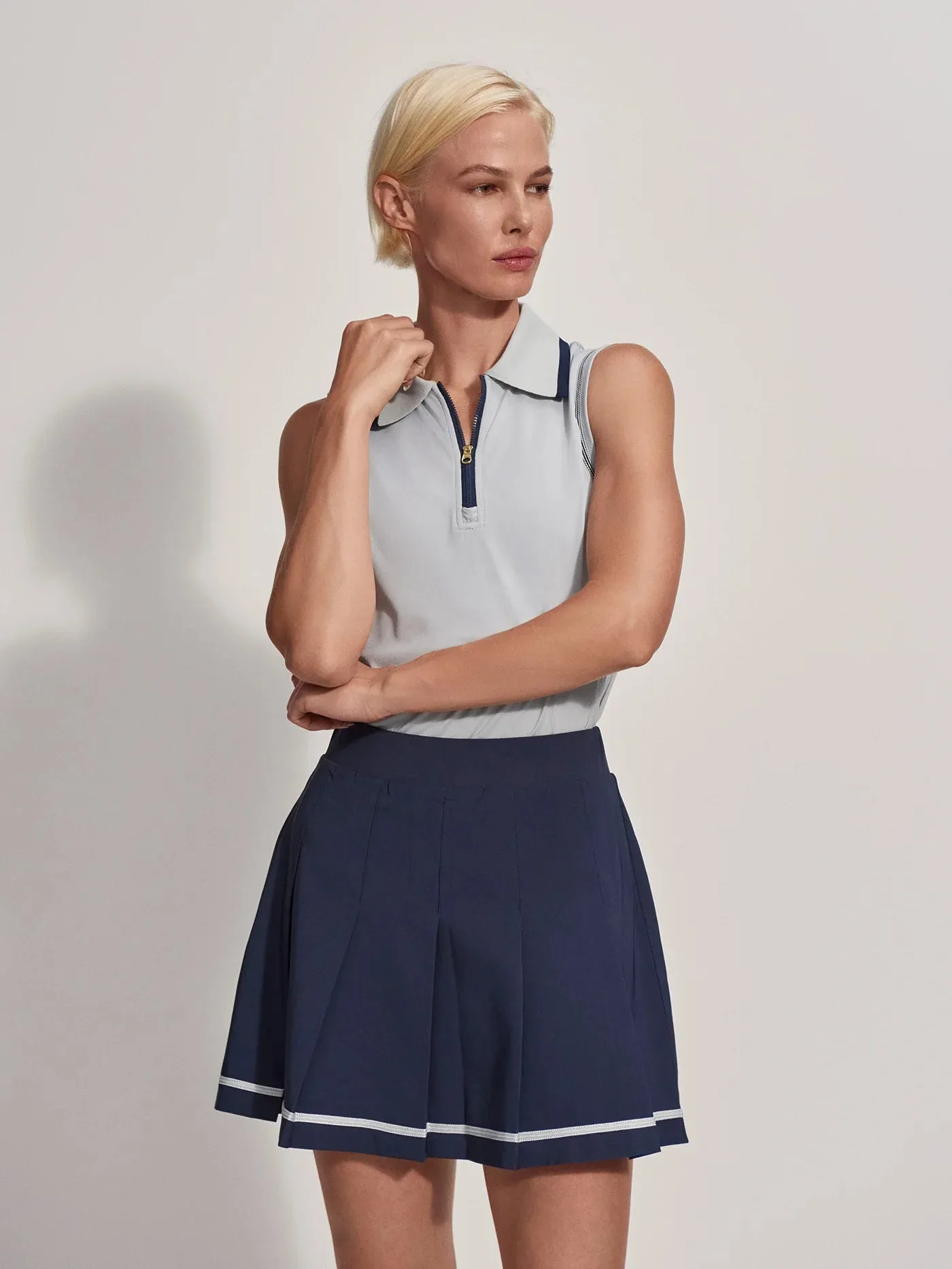 Varley Clarendon High Rise Skort 16 - Blue Nights
