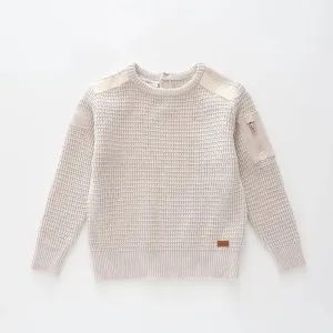 Waffle Knit Sweater