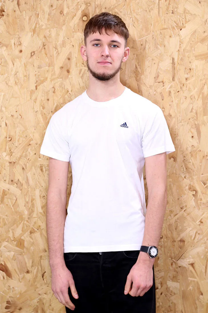 White Basic Adidas T-Shirt